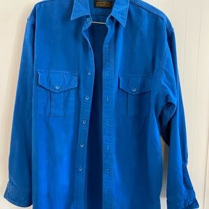 VTG Eddie Bauer Flannel Button-Up Shirt L